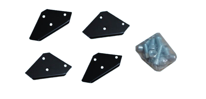 Castor Wheels  - 3mm Bracket for FS Racks- no castors
